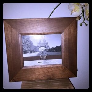Rustic wood picture frame